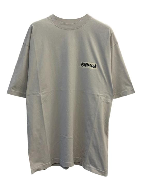 BALENCIAGA Men T-Shirts 764235 TTVL69012 White