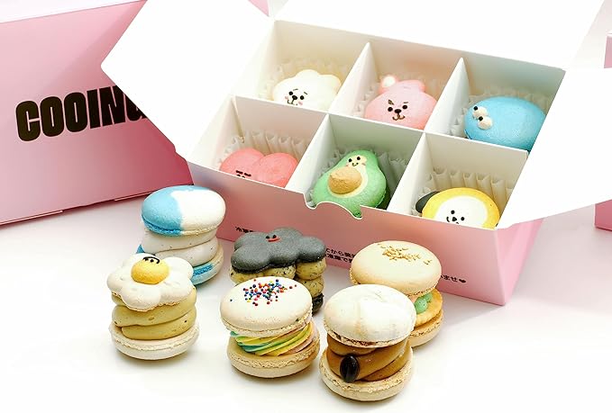 COOING MACARON マカロン トゥカロン 12P入り 韓国お菓子 可愛い お菓子 ギフト