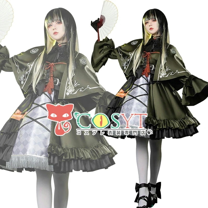 ホロライブ hololive 儒烏風亭らでん コスプレ衣装（羽織付き） 仮装 変装 コスプレ cosplay ゲーム イベント パーティ