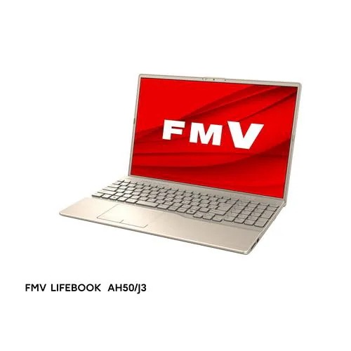 富士通 ノートパソコン FMV LIFEBOOK FMVA50J3G[16型 WUXGA Core i7 16GB 256GB Windows 11 Office H&B ベージュゴールド]