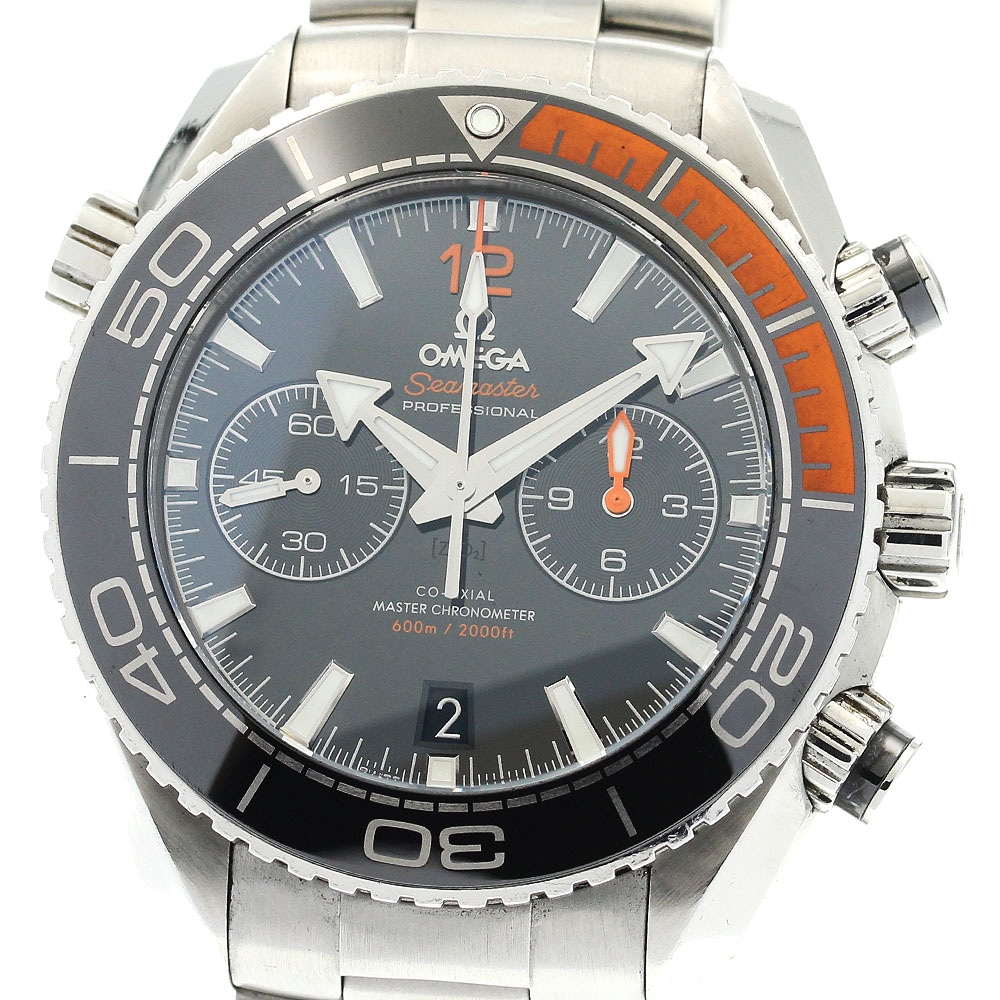 オメガ OMEGA 215.30.46.51.01.002 シーマスター プラネットオーシャン クロノグラフ 自動巻き メンズ 保証書付き_868952【中古】