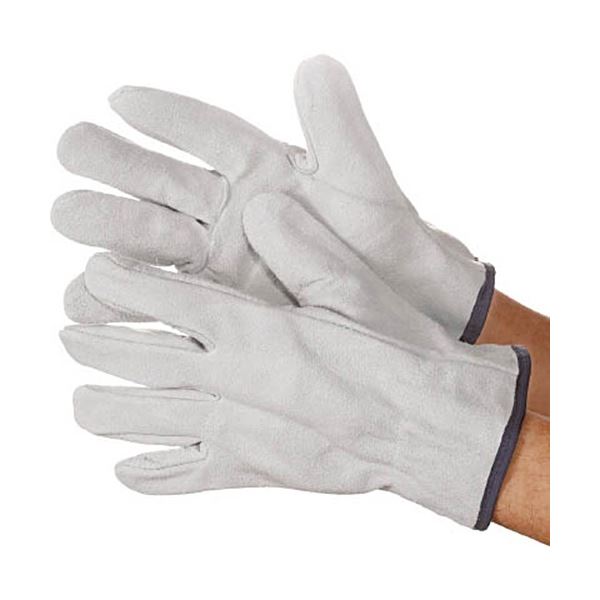 （まとめ）牛床革手袋 720床 フリー 4112501 1双 [x20セット]