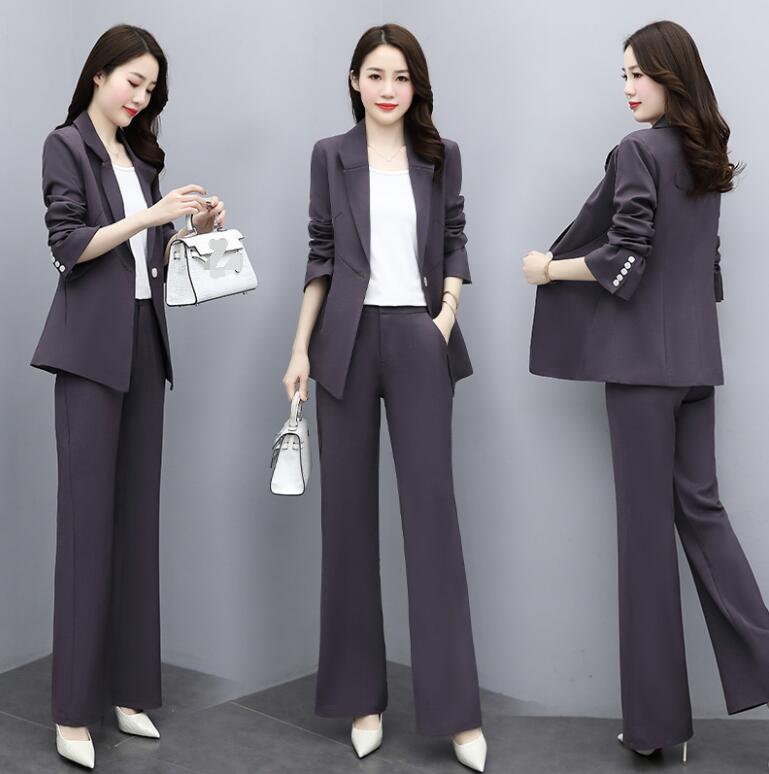 一つボダンスーツ レディース 2点セット ビジネス パンツスーツ フォーマル 通勤 OL オフィス 入学式 卒業式 着痩せ 40代 ママ 春秋冬 リクルートスーツ セットアップ セレモニースーツ ジャ