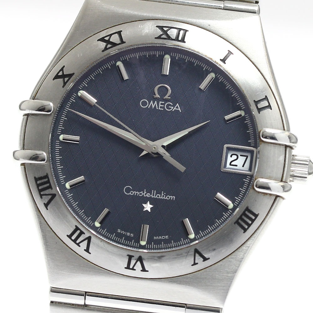 オメガ OMEGA 1512.40 コンステレーション デイト クォーツ メンズ 保証書付き_889254【中古】