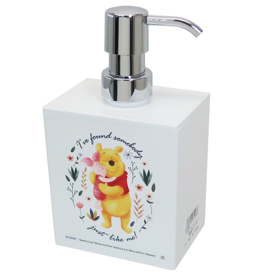 くまのプーさん シャンプーボトル 液体タイプ 安い割引 ソープディスペンサー Into The Bloomsシリーズ ディズニー シネマコレクション ヤクセル 400ml キャラクター グッズ