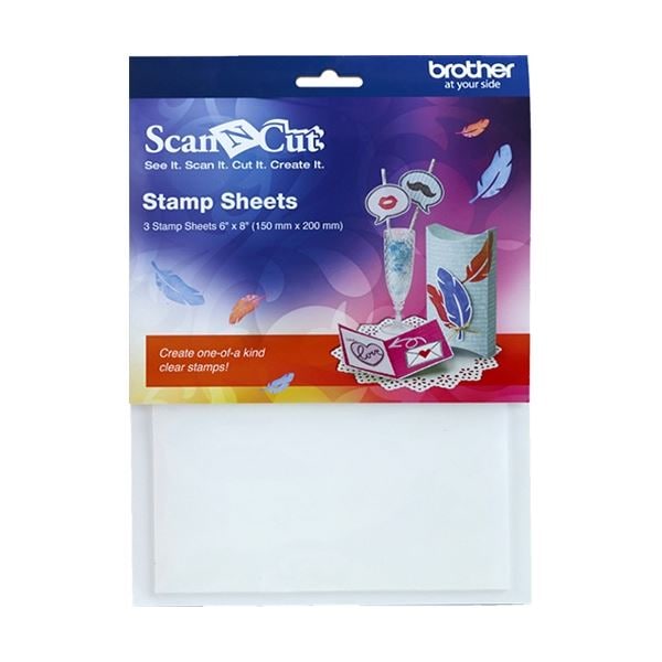 (まとめ) ブラザー ScanNCutCanvas専用スタンプシート 150×200mm CASTPS1 1パック(3枚) (×3セット)