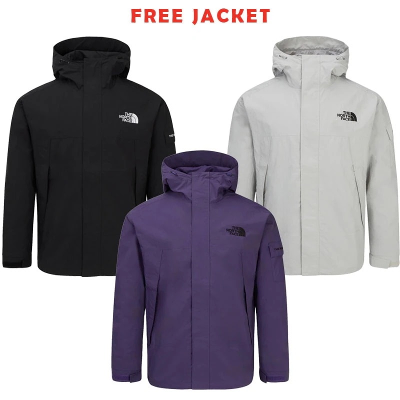 韓国正規品保証 関税負担なし NJ3BR00A FREE JACKETデイリー 基本 着装 男子 女子 人気 韓国 ファッション 男女共用 アウトドア