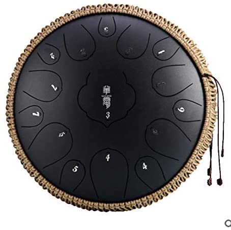 13インチDキーレススチールタングドラム打楽器