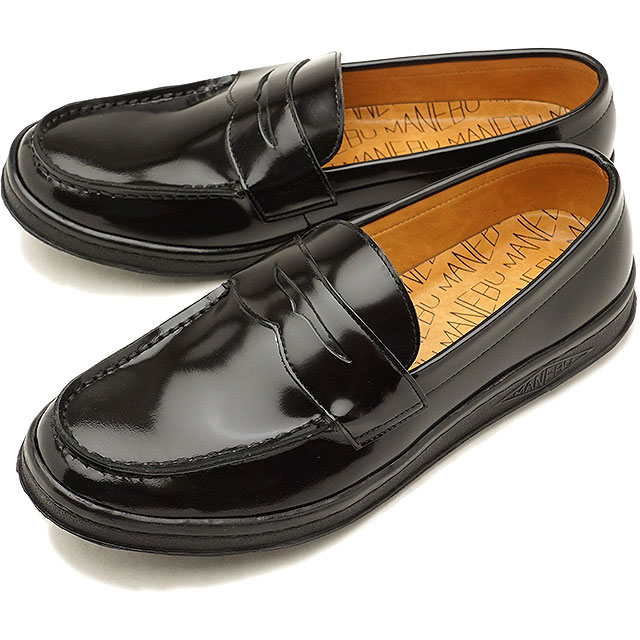 レザーシューズ VOVO FACE SKIN ボボ コインローファー スニーカー 靴 ソ－ル BLACK メンズ [MNB-002B] 正規取扱店