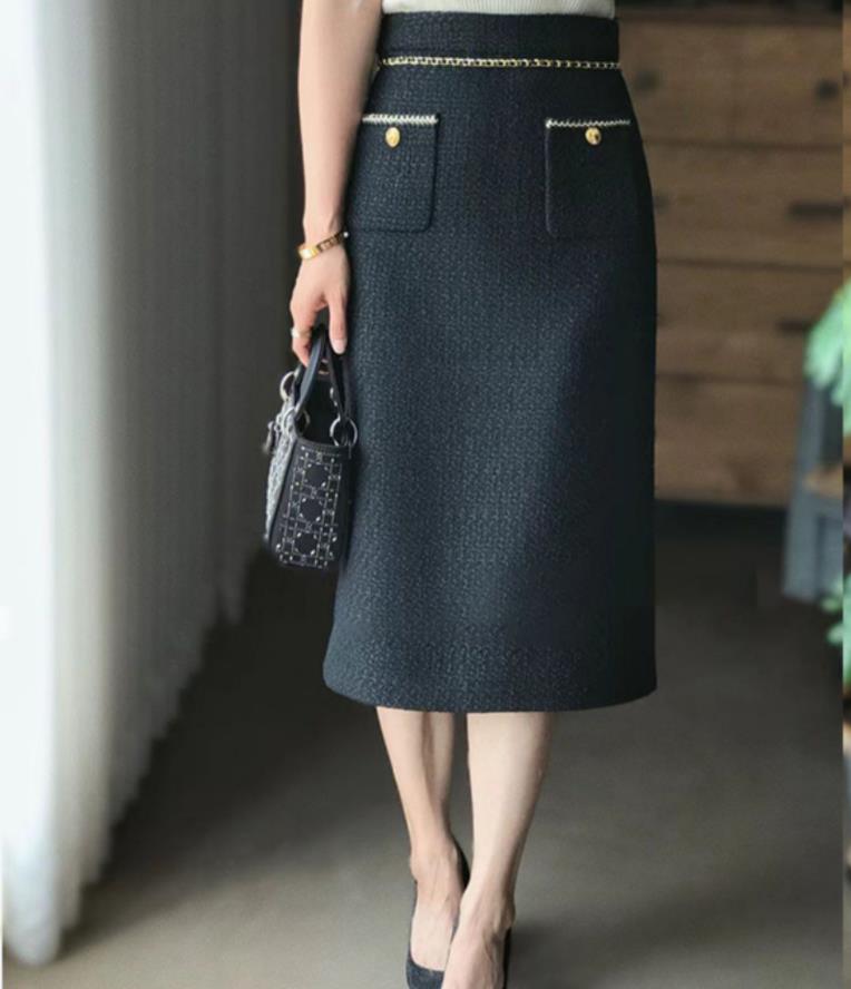 【2枚購入で100円OFF】新入荷 タイトスカート ラシャスカート スカート ひざ丈 レディース スカートミディアム丈 ハイウエスト 通勤 オフィス フォーマル ビジネス 就活 大きいサイズ ミモレ丈