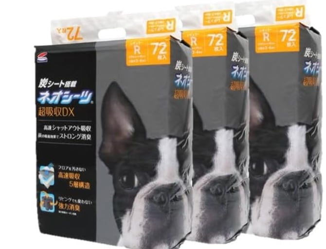 ペットシーツ レギュラー 72枚入り×3袋 全216枚 (ケース販売)