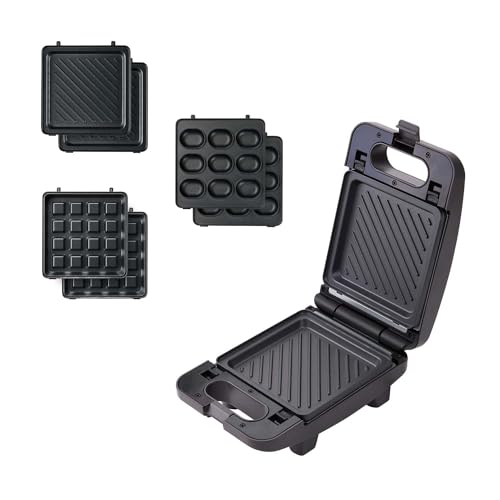 LITHON ライソン プレスサンドメイトトリオ ホットサンドベビーカステラワッフルがこの１台 簡単におやつや朝食が作れる KDHS-025A