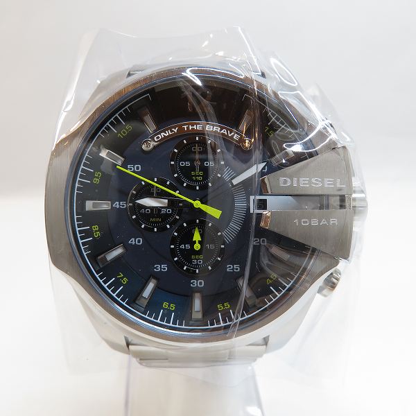ディーゼル メガチーフ DZ-4465 クォーツ 腕時計 メンズ 未使用品 【中古】