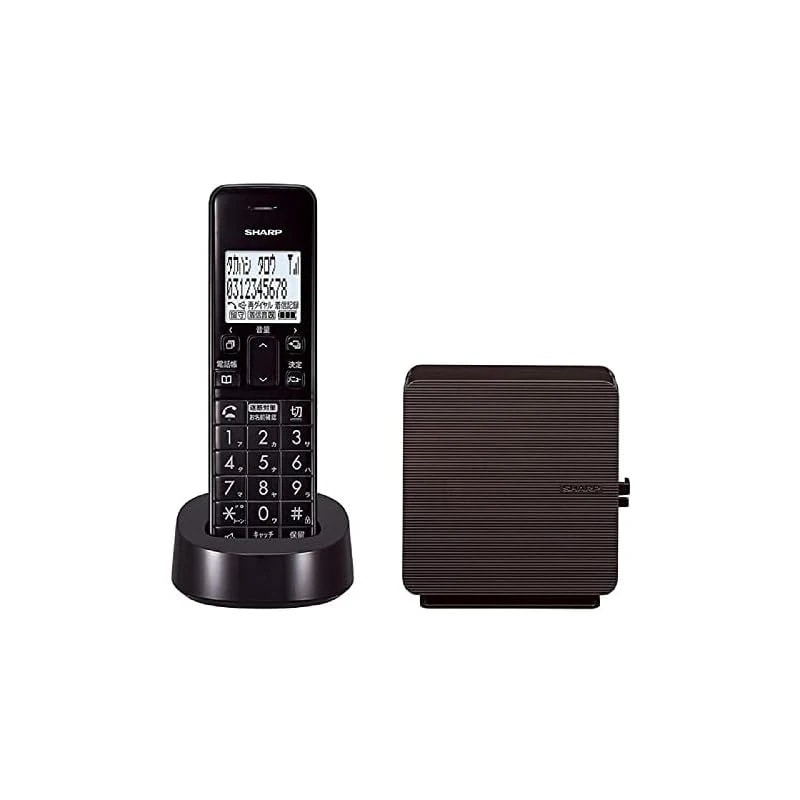 【即納】シャープ(SHARP) コンパクトで 電話線すっきりモデル JD-SF3CL-T
