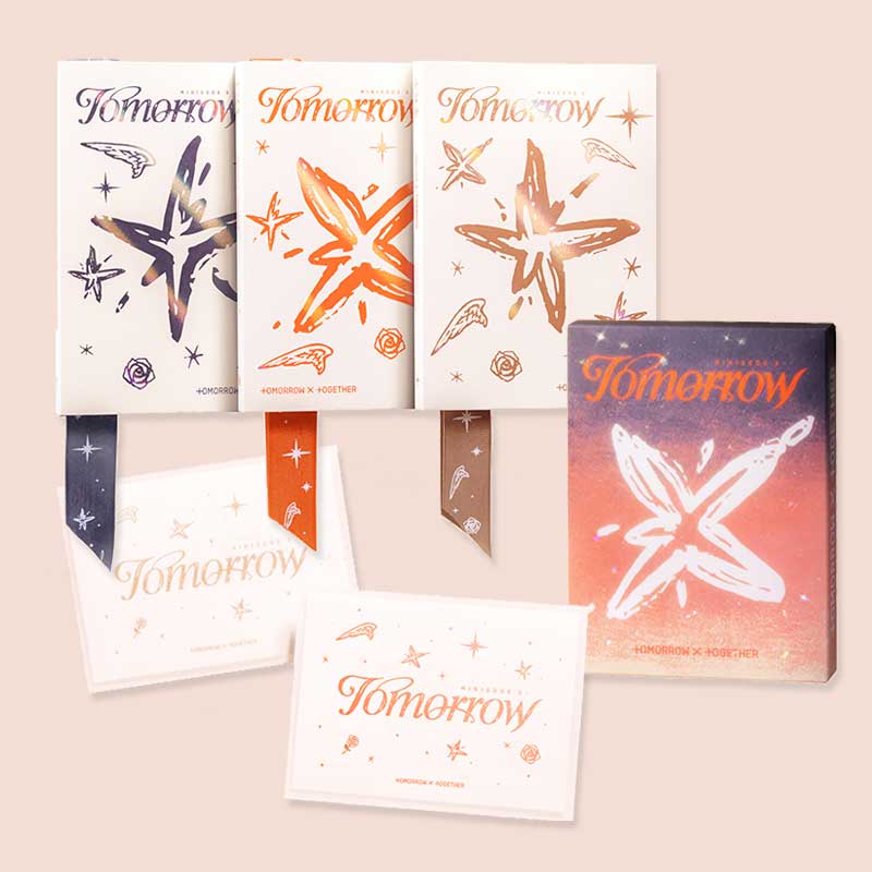 [6種セット] TOMORROW X TOGETHER ミニ6集 [minisode 3: TOMORROW] / 一般版3種 / Light Ver. / Weverse Ver. 2種/ TXT