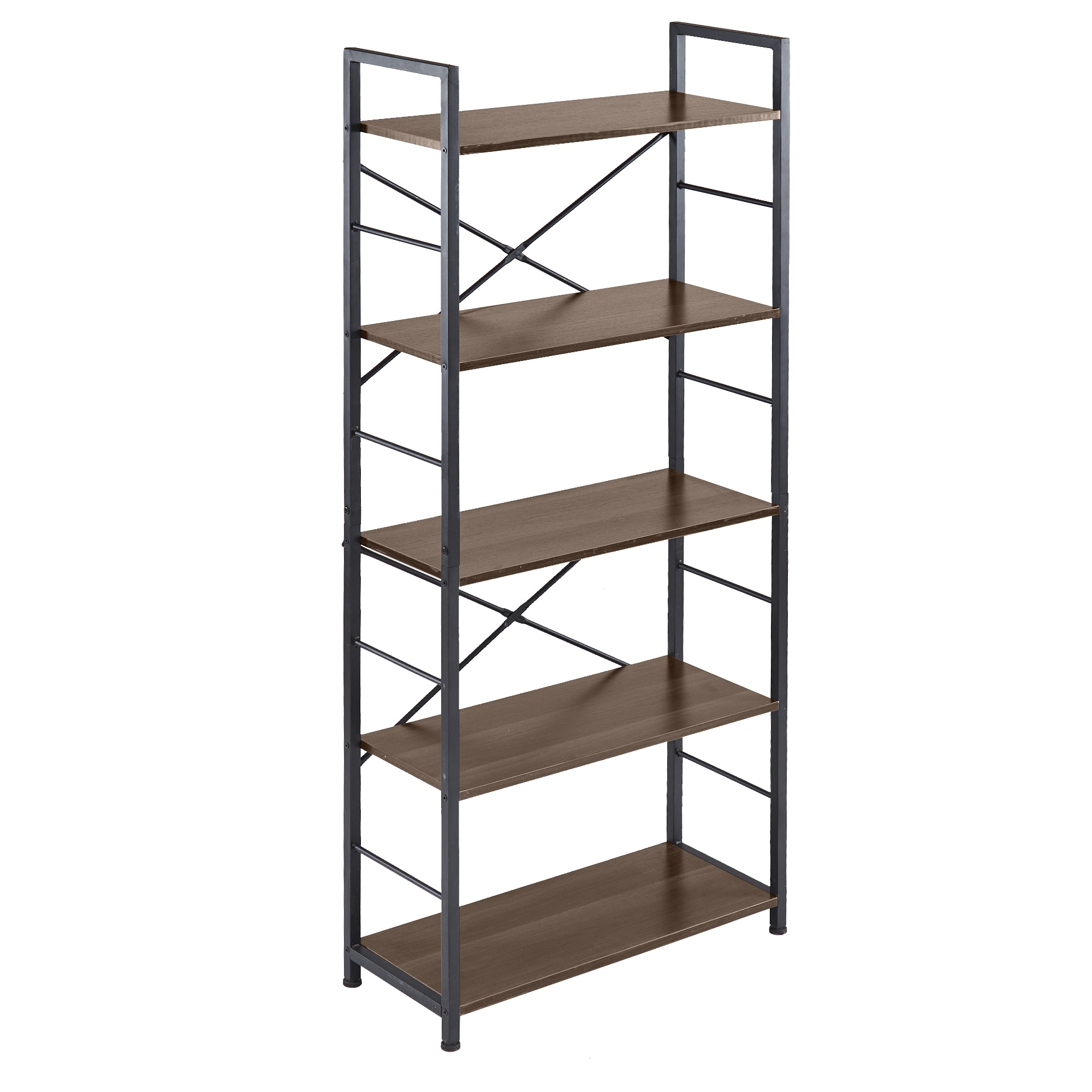 【国内発送】301ブラウン　新作 収納棚 収納ラック 収納 ユニットシェルフ オープンラック スチールラック 木製 スリム キッチン 本棚 食器棚 レンジ台 リビング キッチン 部屋収納 おしゃれ 北 5,015円