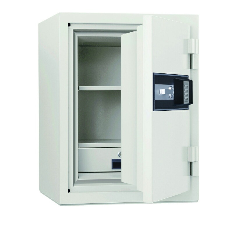 【車上渡し送料無料】日本アイエスケイ ストロング耐火金庫 STJ-50E　テンキー錠+リバーシブル錠　51L　2時間耐火　耐破壊性能15分　JIS認証　信頼の日本製 地震 災害 防災