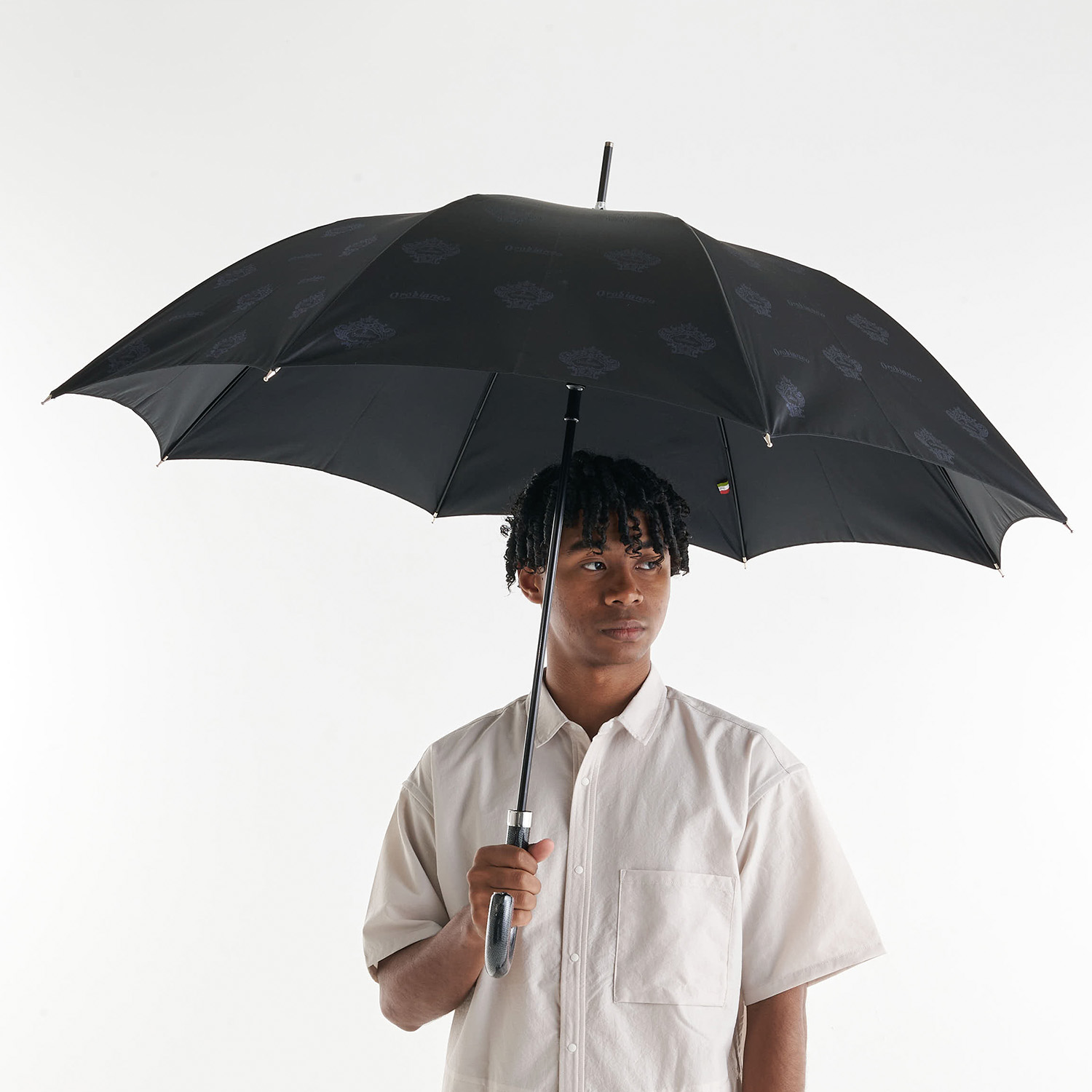 長傘 雨傘 メンズ レディース 軽量 撥水 コロナロゴ ブラック 黒 607010002