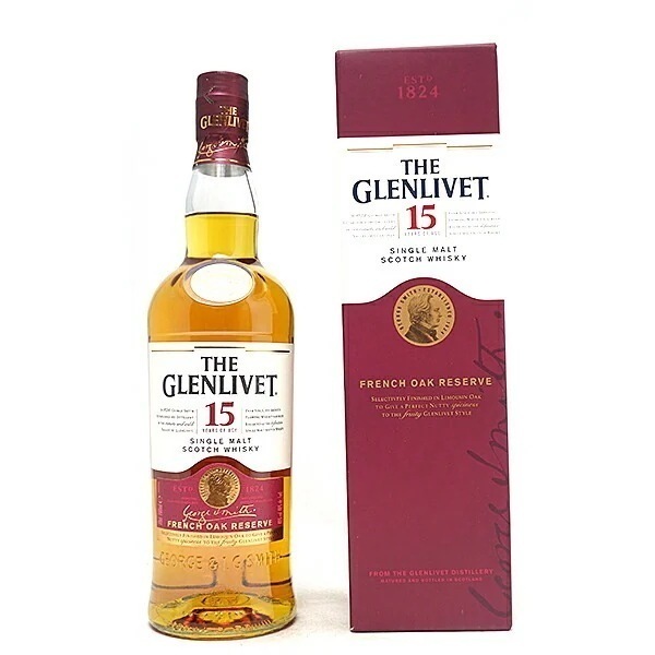 グレンリベット 15年 フレンチオーク リザーブ 40度 700ml 箱付 正規品 スコッチウイスキー スペイサイド ^YCGVF5J0^