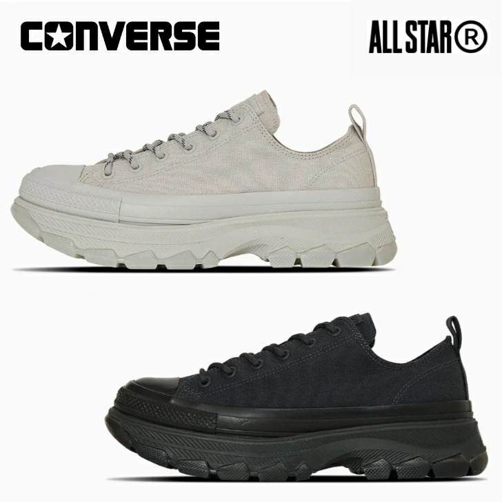コンバース スニーカー ローカット オールスター （Ｒ） トレックウエーブ ＣＳ ＯＸ レディース 厚底 CONVERSE ALL STAR (R) TREKWAVE CS OX
