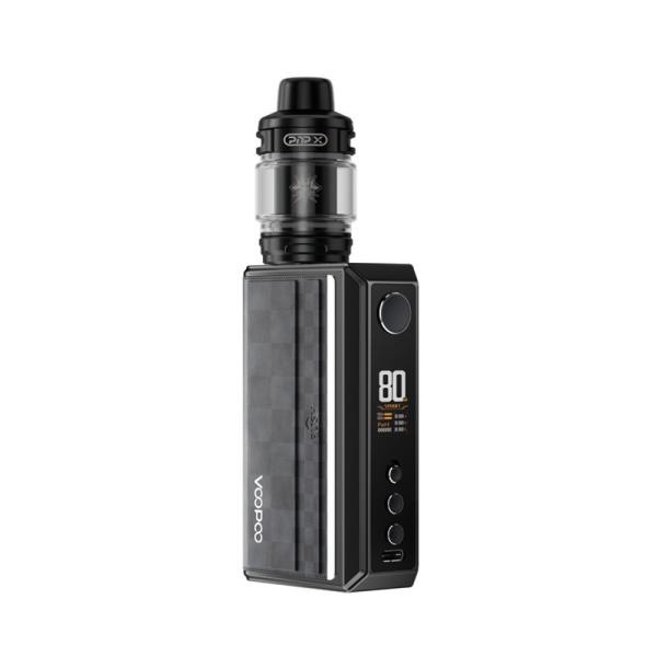 Voopoo Drag 5 ブープー ドラッグ5 177W ボックスモッドキット Uforce-Xタンクアトマイザー付き 5ブラック