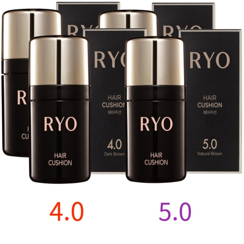 ヘアクッション 7g ダークブラウン 4.0 2個 / ヘアクッション 7g ナチュラルブラウン 5.0 2個 / 2種 1択