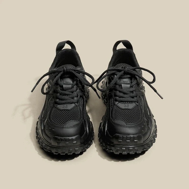 今の流行春夏作人気品厚底スニーカーレディース滑り止め通気性フラットシューズ韓国ファッションローファー