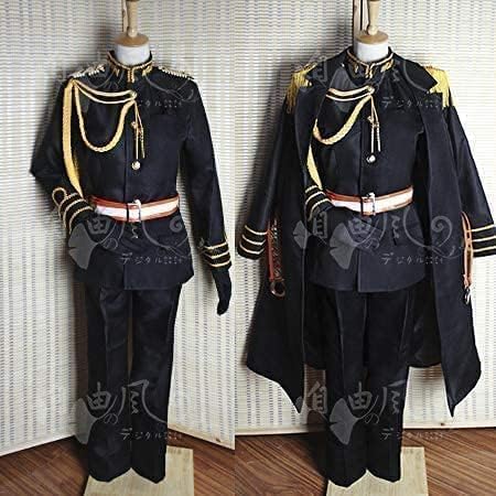 コスプレ衣装 Axis powers ヘタリア 日本本田菊 黒軍服巻欧州車事情 コスプレ衣装