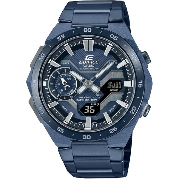 カシオ CASIO 腕時計 COOL BLUE EDITION EDIFICE WINDFLOW ECB-2200YCB-2AJF