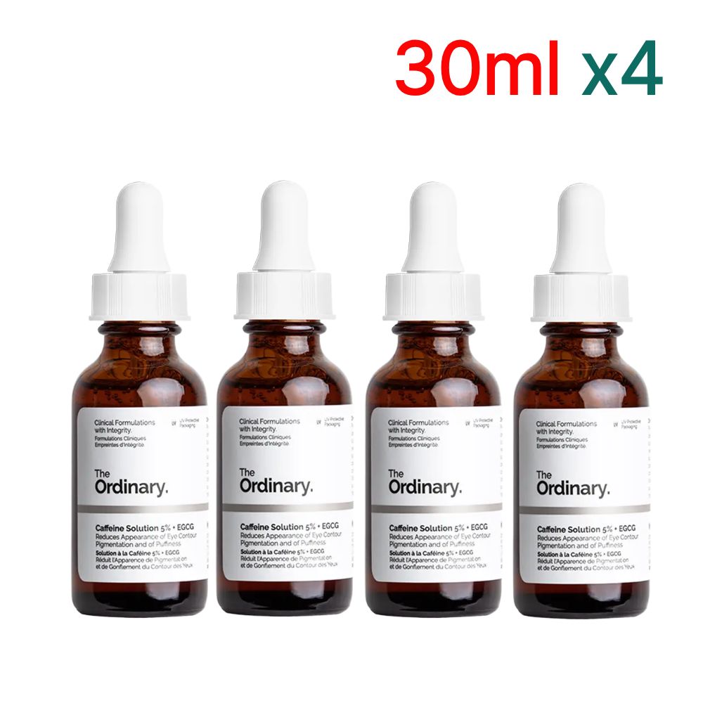 【1+1+1+1】 カフェイン ソリューション5% + EGCG 30ml / 目元用美容液 すっきり印象ケア 軽やかテクスチャー デイリーアイセラム