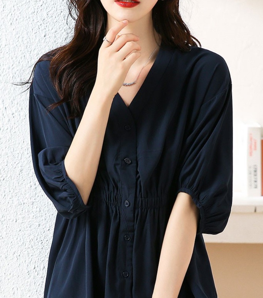 デート モテアイテム ブラウス カットソー 七分袖 シフォン 可愛い きれいめ 上品 おしゃれ かっこいい 可愛い ラブリー キュート ガーリー クール モード系 セクシー エレガント 存在感