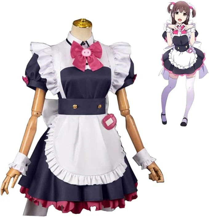 新作入荷アキバ冥途戦争 コスプレ 和平なごみ 万年嵐子 ゆめち しぃぽん ゾーヤ メイド喫茶 メイドカフェ とんとことん コスプレ衣装