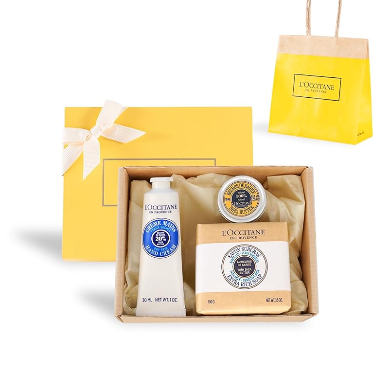 【迅速発送】ロクシタン(LOCCITANE) シア モイスチャ―セット (ハンドクリーム シアバター ソープ)プレゼント ギフト 女性 男性 人気 お礼 お返し 誕生日 母の日