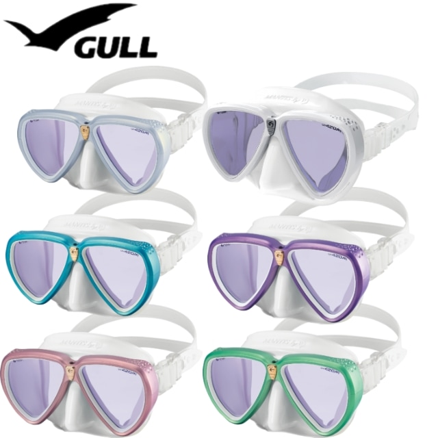 GM-1247A　マンティスLVR MANTIS LVR　ホワイトシリコン マスク　ダイビング