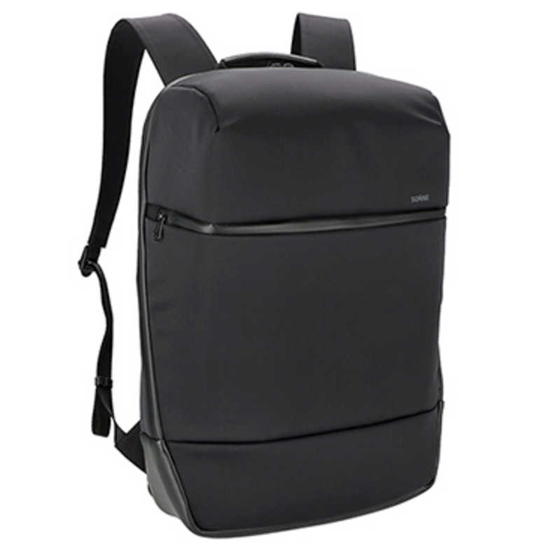 ゾンネ　SONNE BLK ［ 撥水加工 止水ファスナー 14インチノートPC 収納可 通勤 通学 ビジネスバッグ バックパック］ SONNE ブラック　SO-SOSL002 22,275円