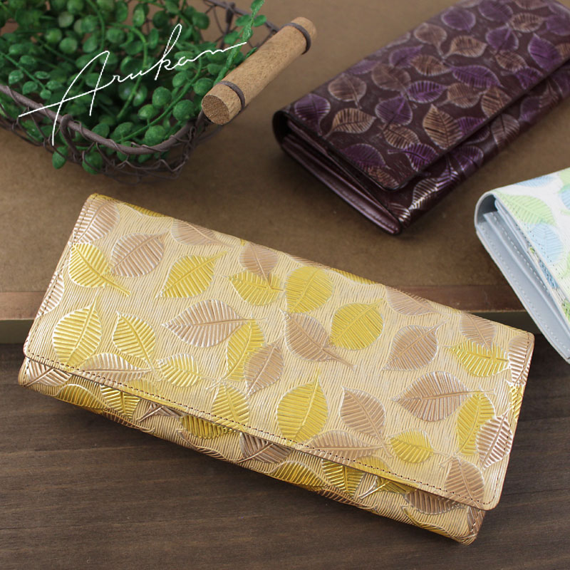 【処分価格】長財布 リーフ 1419621 1419-621 正規取扱店