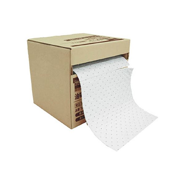 TRUSCO 油吸収シート 油専用400mmx30mx3mm TASD-403 1箱