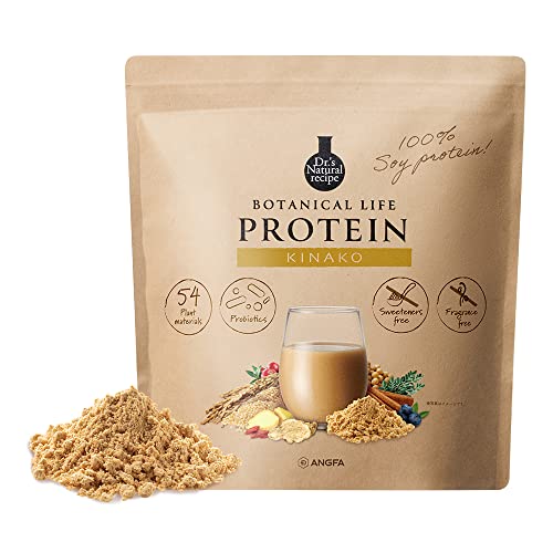 ドクターズナチュラルレシピ ボタニカルライフプロテイン ソイプロテイン きなこ味 375g ダイエット 無添加
