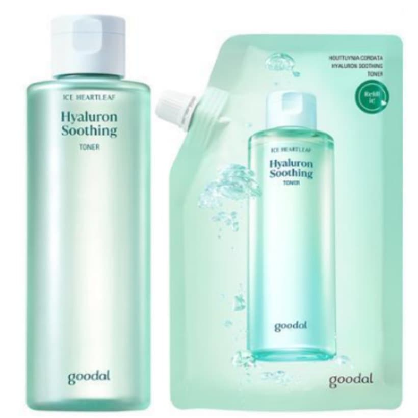 [NEW]スドクダミ ヒアルロンスージングトナー 350ml(+350ml)/韓国コスメ