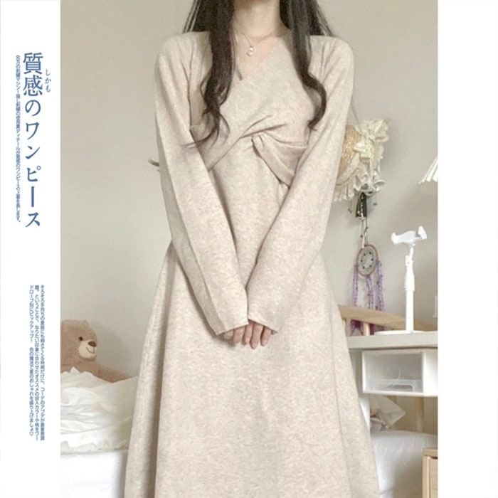 2024秋ボトムスニットセータードレスレディース秋冬優しいスタイルロングスカートc14m1800t-1 7,127円