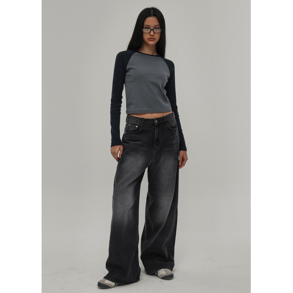 ブラックアップ [B-ベーシック] スタンダードロングスリーブTシャツ (2サイズ)