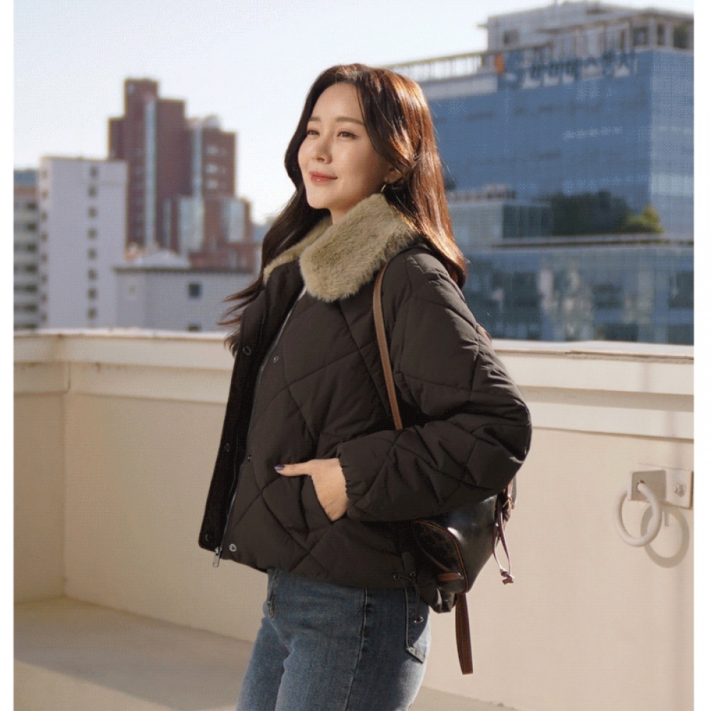 クリック&ファニー Winink カラーパッド入りジャンパー 10,703円