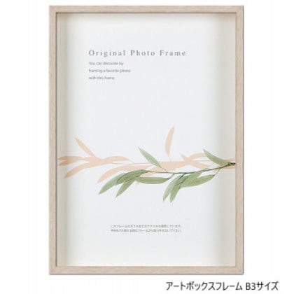 A.P.J. BOXフレーム アートボックスフレーム(高さ:35mm) B3サイズ(364×515mm) パステルホワイト・0021768436