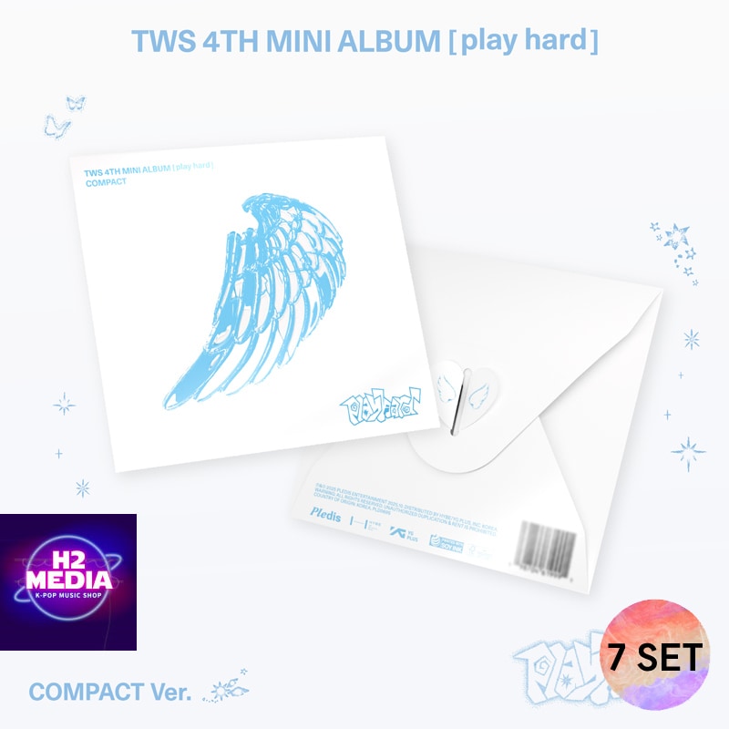 [7種 SET] TWS - (4th Mini Album) play hard (COMPACT Ver.)