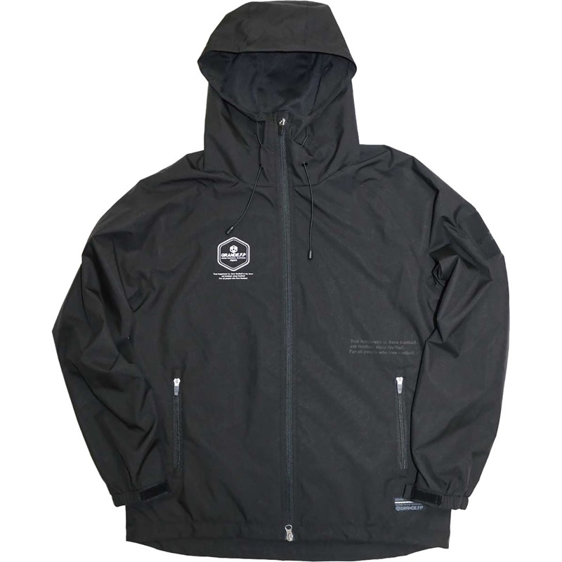 grande(グランデ) マイクロウェザークロスフーデッドJKT フットサル その他ジャケット (gfph25501-09)