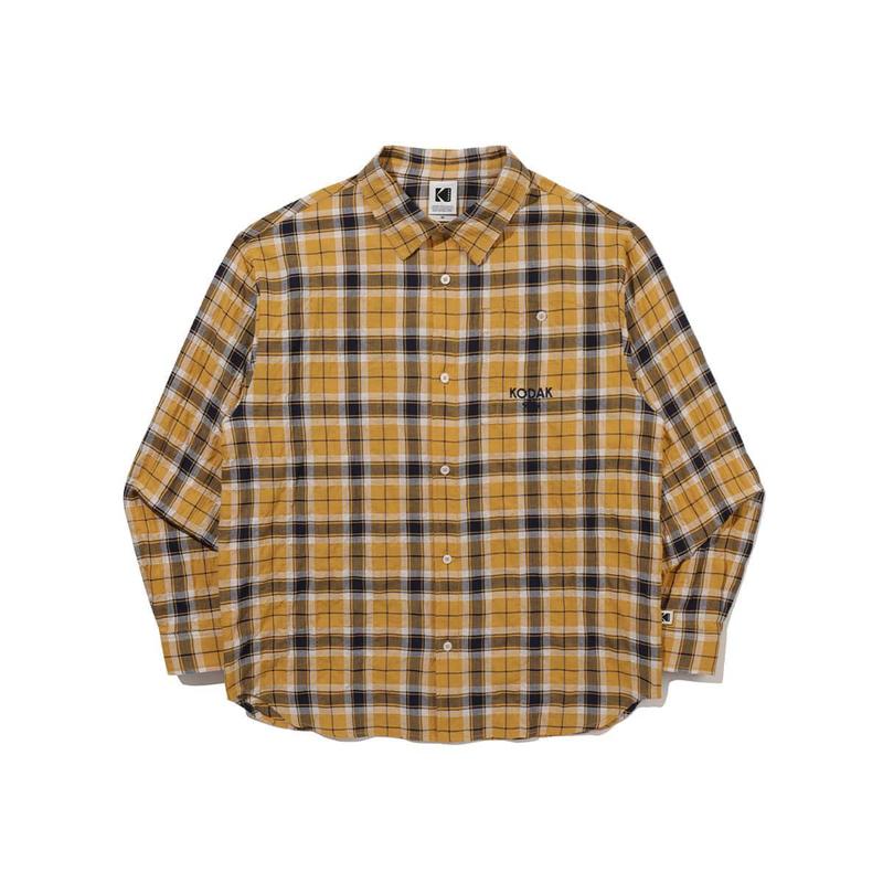 [公式]RGBチェックシャツ YELLOW
