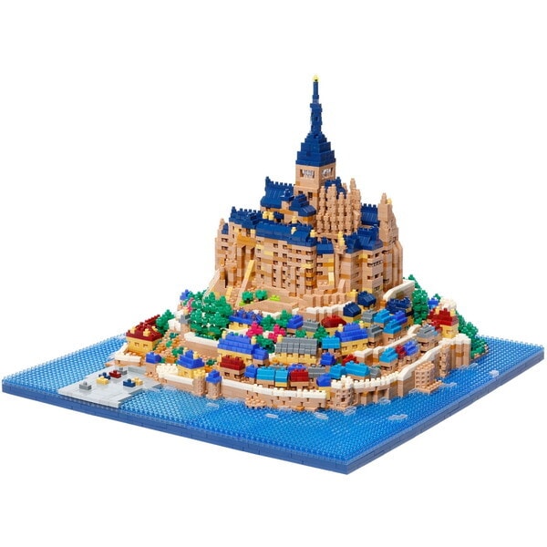 ナノブロック モン・サン・ミシェル デラックスエディション NB-059