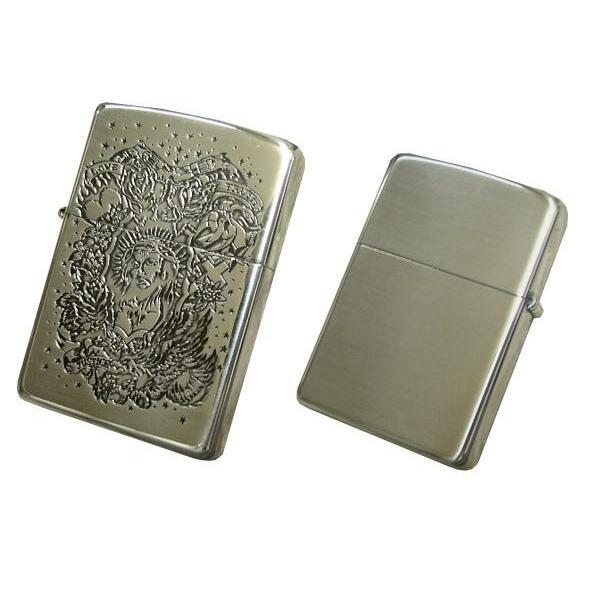 ZIPPO ジッポー オイル ライター NO200 マリア＆キリスト キリスト シルバー 63220298