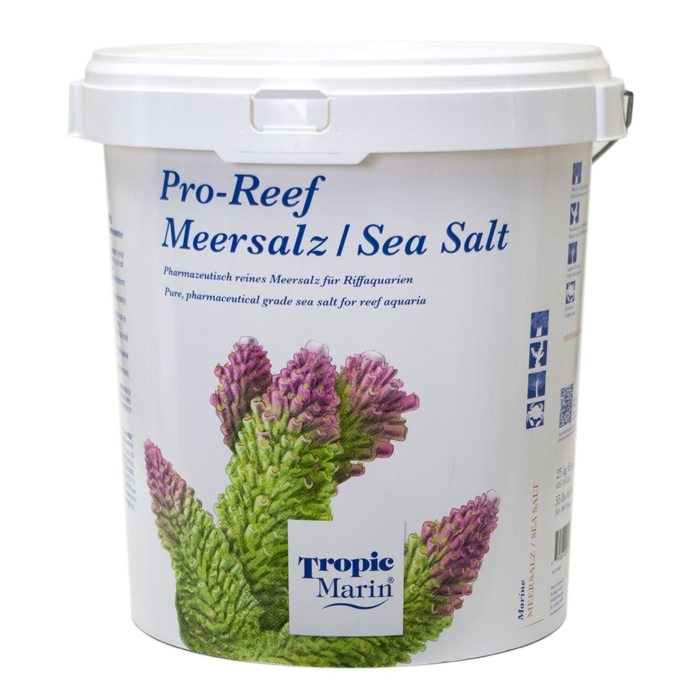 人工海水　トロピックマリン　ＰＲＯ－ＲＥＥＦ　シーソルト　２５ｋｇ（７５０Ｌ用）　バケツ入り　ＣＲＣ10―35―50―10―00
