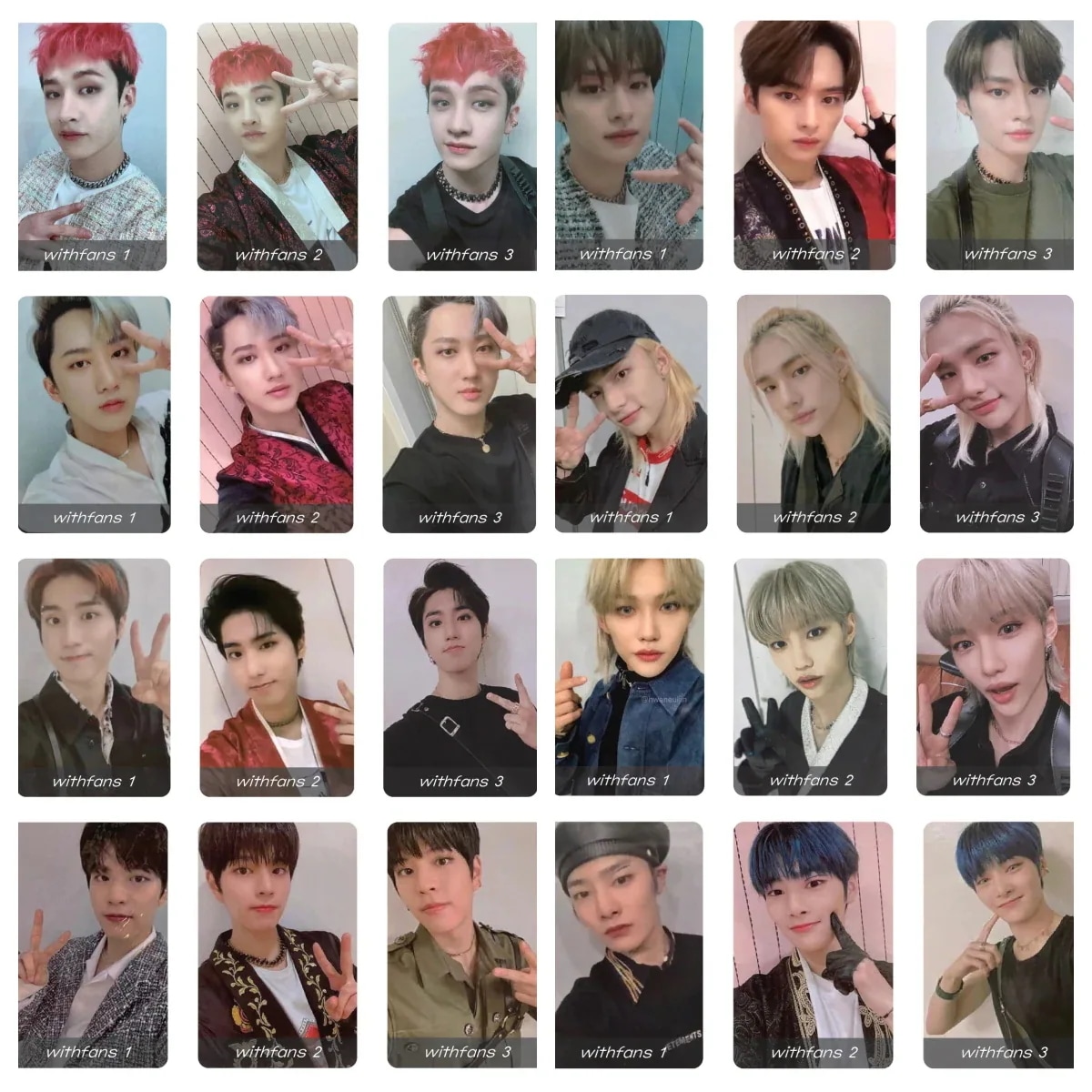 Stray Kids IN生　Withfans-1.0/2.0/3.0　Stray Kids IN生 X Withfans1.0/2.0/3.0 ヨントン　サイン会 6,483円